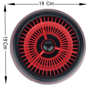 Hitage Wireless Bluetooth  Party Speaker With TF Card Slot 10 W BS 1931+ (Red & Black, Stereo Channel)