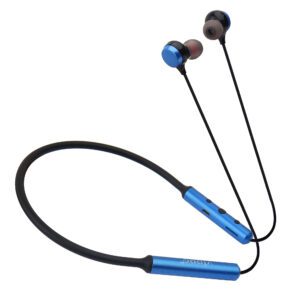 Vippo VBT-1315 Stereo Bass Wireless Earphone Bluetooth Neckband (Blue, In the Ear)