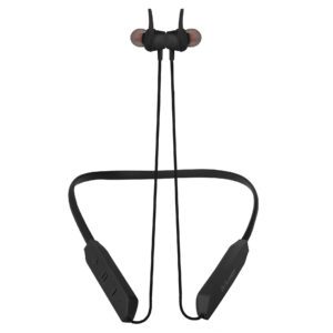 Hitage NBT-1954 Exclusive Series 26 Hours Music Awesome Bass 10 mm Driver Neckband Bluetooth Headset  (Black, In the Ear)