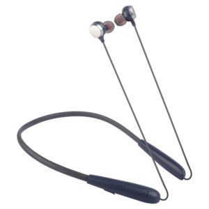 Hitage NBT-5941 RAMBLE SPORT 31 Hours Music Super Bass BT Version 5.0 HD Voice Neckband Bluetooth Headset  (Blue, In the Ear)