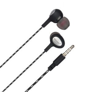 Hitage HB-278 (PACK OF 2) (BLK)WIRED STEREO HEADSET WITH MIC Wired Headset  (Black, In the Ear)