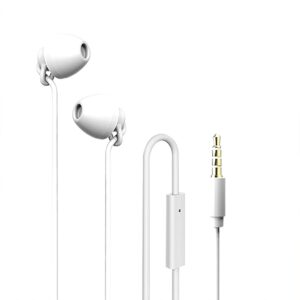 Hitage HB-726 Magic Series Feel The Bass Smaller/Lighter/Listen Better Earphone Wired Headset  (Black,White In the Ear)