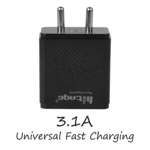 Hitage USB Charger HT-i768 Power House 3.1 A Output Quick Charger Micro USB Charger for All Smartphone