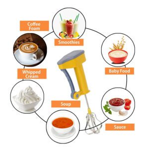 Power free Hand Blender for Home Kitchen Multiple purpose use Egg and Milk Beater , Lassi Maker, Milk Shake Etc.