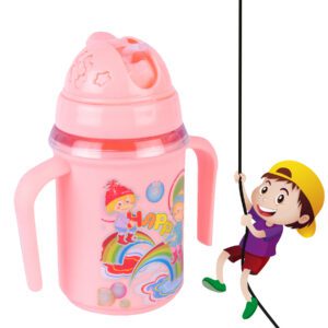 Happy Baby Cute Stylish BPA Free Unbreakable Sippy Cup (Sipper Kids Mug )