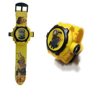 Kids Watch Alien 24 Cartoon Character Projector Watch Automatic Digital Display Light Wrist Led Watch for Kids(Alien)