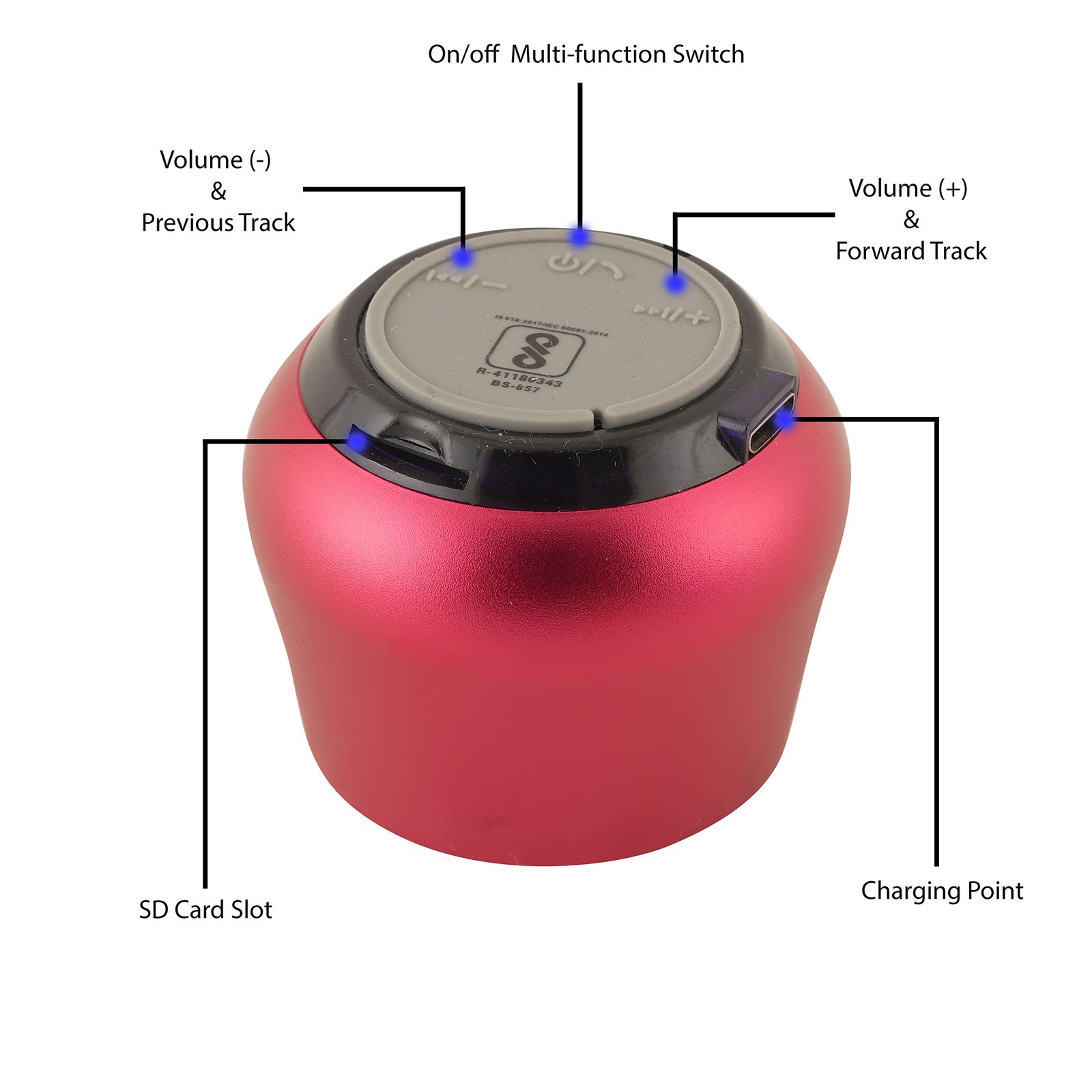 Music Bomb (Red) (4)