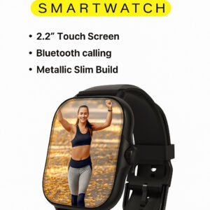 Hitage TimePulse Smartwatch SW-87 | 2.2″ Display | Bluetooth Calling | Fitness & Health Tracker