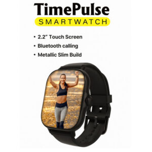 Hitage TimePulse Smartwatch SW-87 | 2.2" Display | Bluetooth Calling | Fitness & Health Tracker