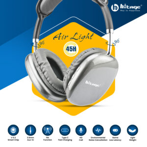 BTH-935 Air Light Bluetooth Wireless Headphones with Mic & FM function