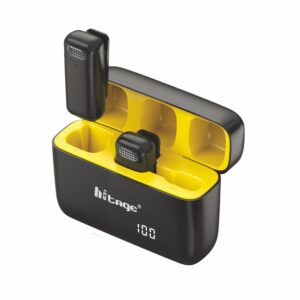 BTM-256 VLOGGERS Wireless Mic With Charging Case