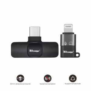 Hitage BTM-258 Wireless mic Dual coller mic