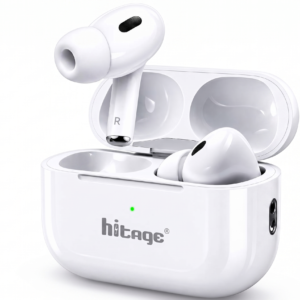 Hitage EARPOD TWS-260 PRO Wireless Earbuds (v6.0) – 30 Hours Playtime with Free Protective Silicone Case