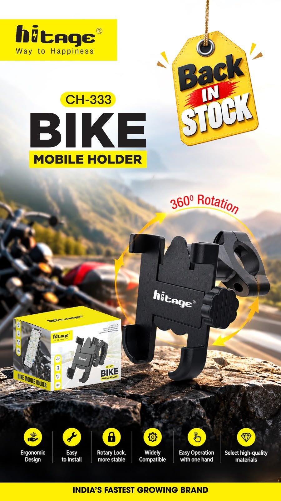 CH-333 Hitage Mobile Holder - Image 4