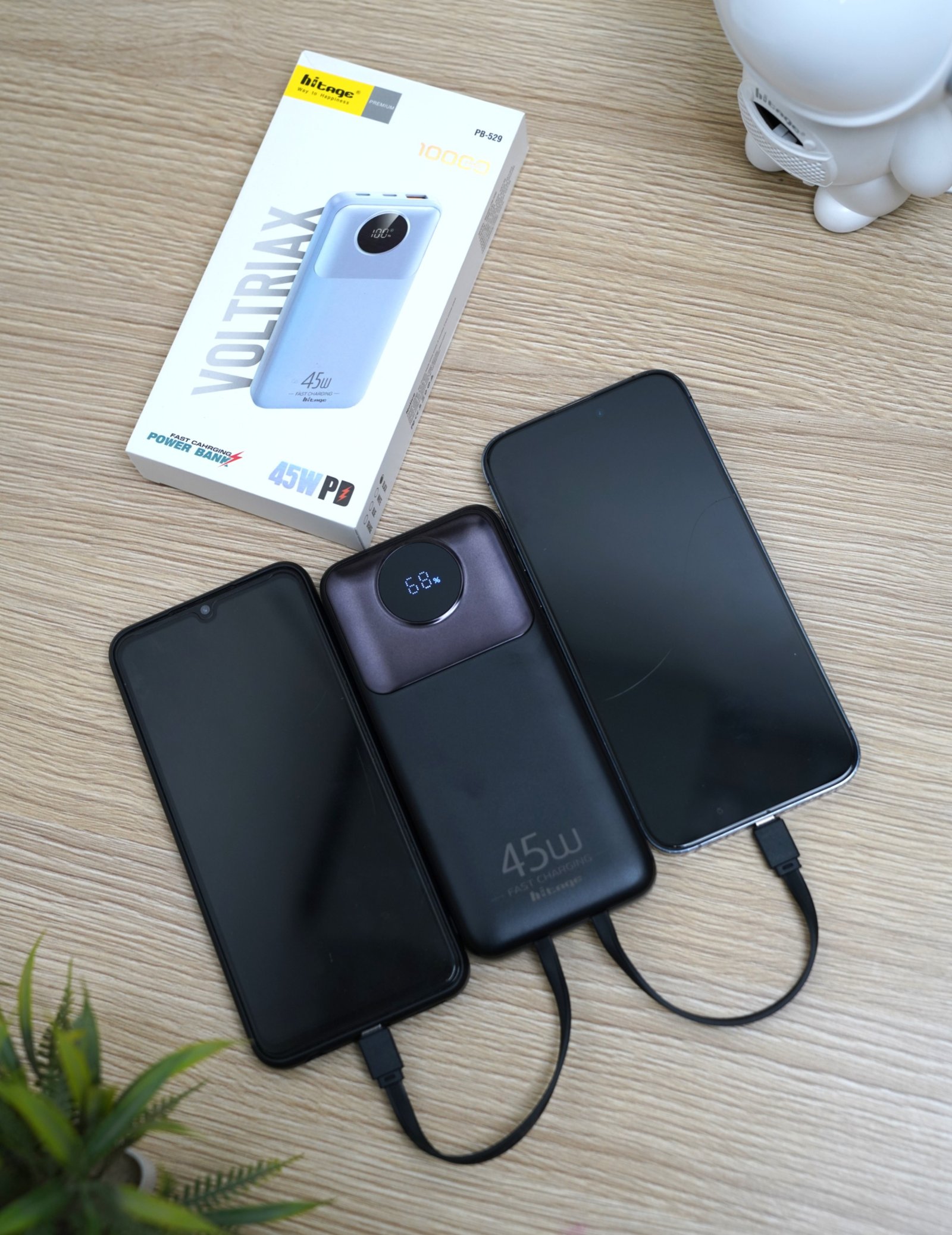 PB-529 Hitage Power Bank (10000mAh) - Image 1