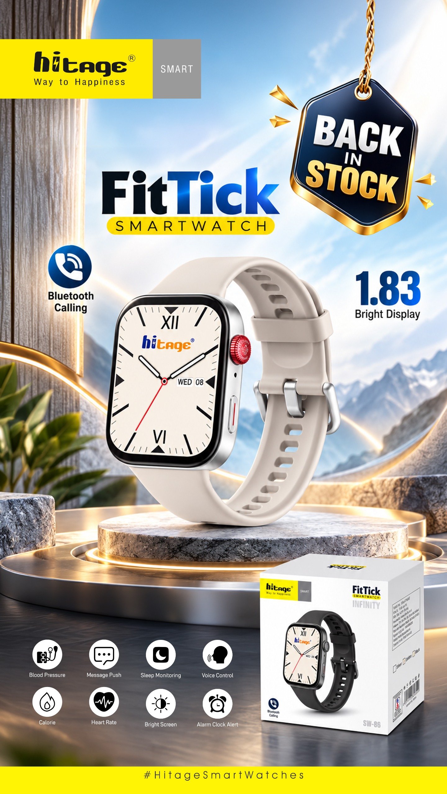 SW-86 Hitage Sports Watch - Image 2