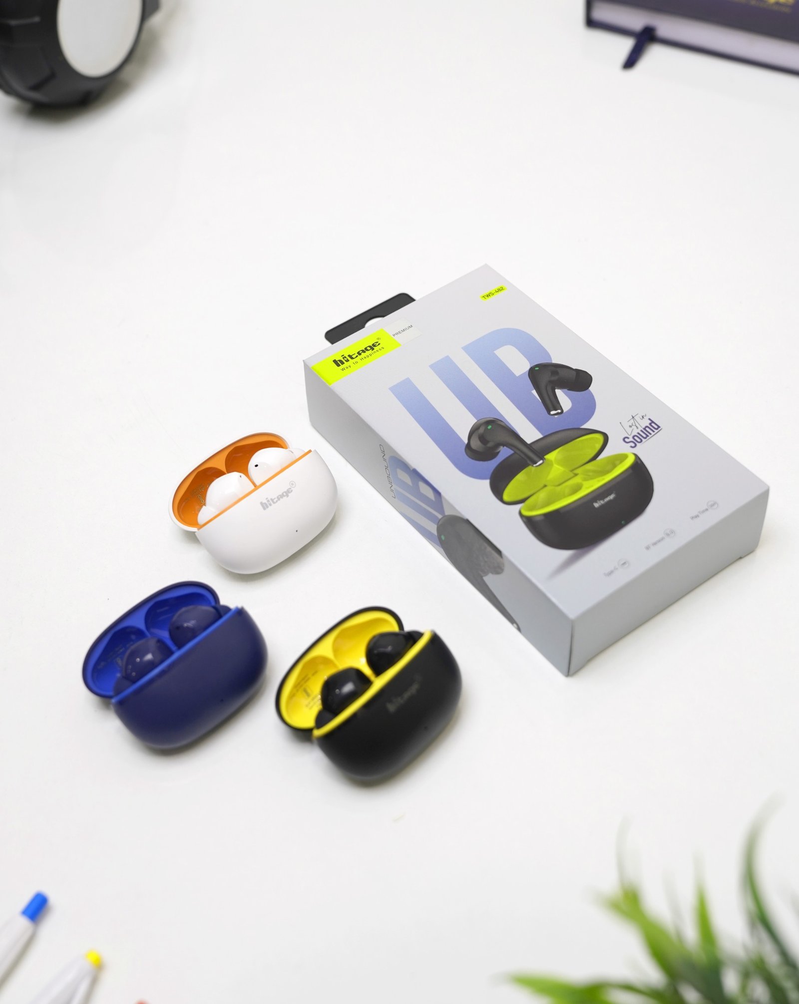 TWS-482 Hitage Wireless Earbuds - Image 1